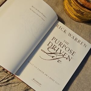 The Purpose Driven Life By Rick Warren